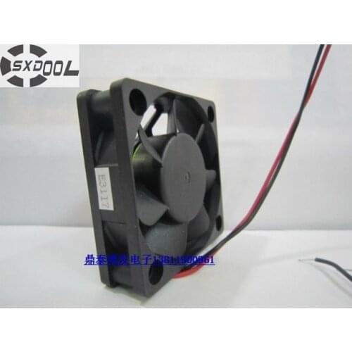 SXDOOL 24v fan 5015 BP501524H 50mm 5cm DC 0.17A 2Wire axial casse Cooling Fan