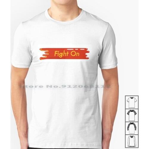 Trojan T Shirt 100% Cotton Fight On
