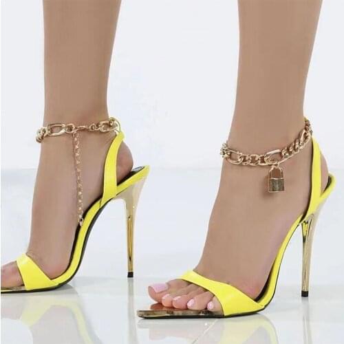 Sexy Summen High Heels Women Sandals Open Toe Pumps Shoes 35-42