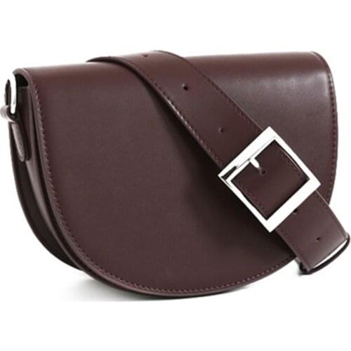 Womens Designer Handbags High Quality Genuine Leather Saddle bag Ladies shoulder bag fashion bag 2020