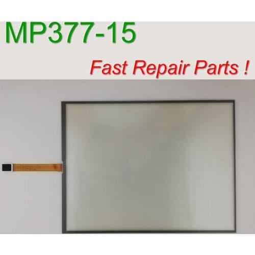 6AV6644 6AV6 644-0AB01-2AX0 MP377-15 Touch Glass Panel for HMI Panel repair~do it yourself,New & Have in stock