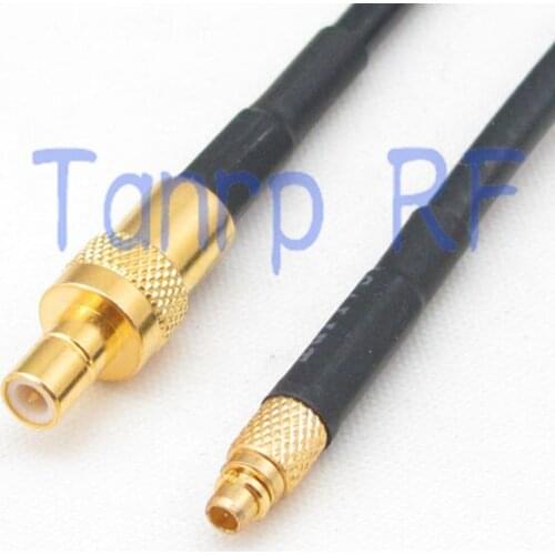 6in MMCX male plug to SMB male plug RF connector adapter 15CM Pigtail coaxial jumper RG174 extension cord cable