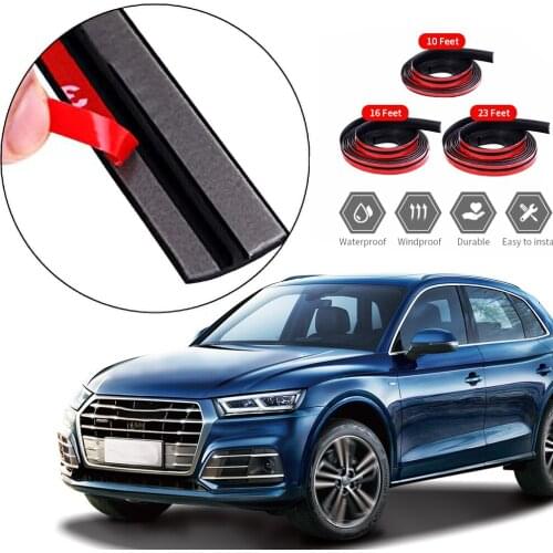 14/19mm Car Window Edge Windshield Rubber Seal for Cars Material Automobile Seal Strip Protection Strip Sticker Roof Rubber