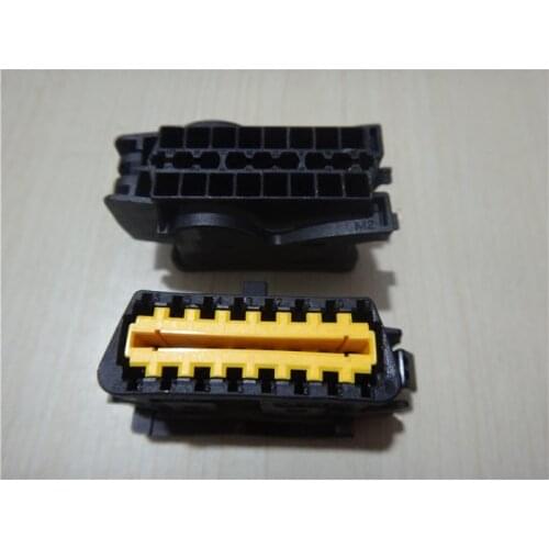 10pcs/lot Car OBD diagnostic plug Connector For Toyota Nissan Renault