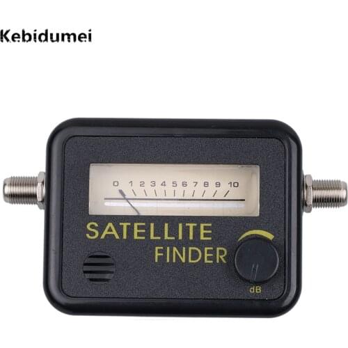 Kebidumei Digital Satellite Finder Meter FTA LNB DIRECTV Signal Pointer SATV Satellite TV Receiver Tool for SatLink Sat Dish