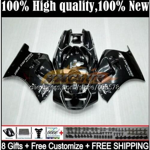 Body For SUZUKI RGV250 RGVT-250 VJ 23 98 RGVT250 19CL.66 RGVT RGV 250 SAPC VJ23 97 98 RGV-250 1997 1998 OEM Fairing Factory blk