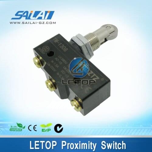 LETOP TM-1308 Parallel Roller Plunger Actuator Momentary Micro Limit Switch
