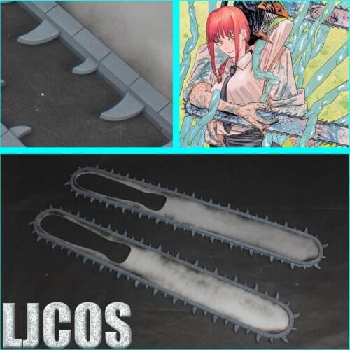 Hot Anime Chainsaw Man Denji Saw Blade Weapon Halloween Christmas Fancy Party Props Weapons for Carnival Comic Show