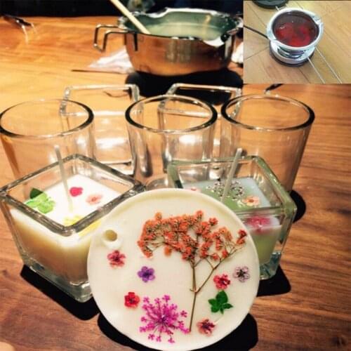 Multi-use Stainless Steel Double Boiler Candle Wax Melting Pot for Soap DIY Tool