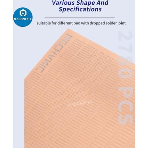 1ND Mechanic Soldering Lug Pads Dot Spot Reworking for Phone Motherboard BGA IC Chip Patch Solder Lug Joint Repair