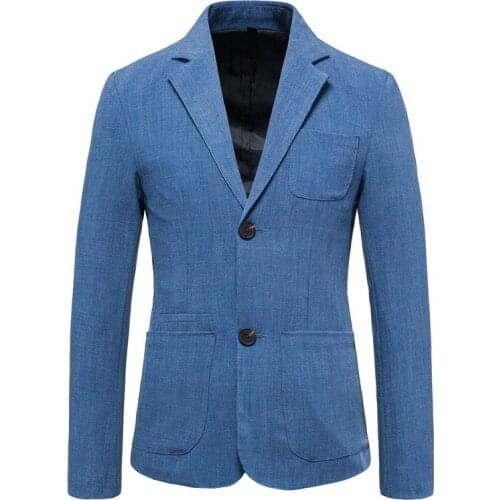New Casual Suit Jackets Men Business Coat Male Brand Clothing Large Size 5XL Stylish Autumn Winter Suit Blazer Solid Jacket Man