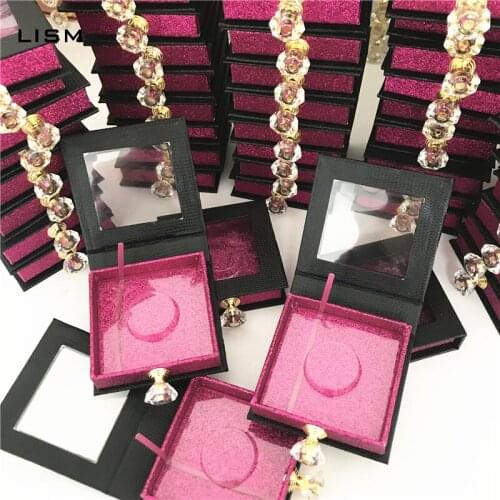 Wholesales Crystal handle Eyelashes 3D Mink Lashes Luxury Hand Made Mink Eyelashes High Volume Cruelty Free Mink False Eyelashes