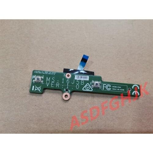 Genuine Ms-16j5b K1c-1010028-h39 for MSI Touchpad Button Board With Cable Gl72 6qf ge72 GP72 TESED OK