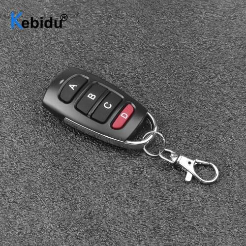 Kebidu Copy Code 433mhz Remote Control For Garage Gate Wireless 433 Mhz Remote Controller Duplicator Opener For Rolling Door