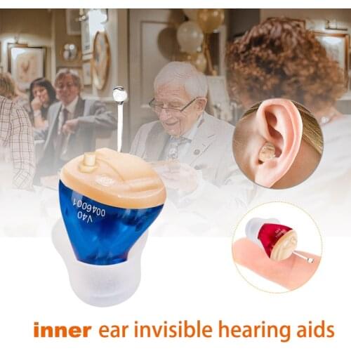 Incensonic Hearing Aids audifonos V40 Digital 6 Channels Sound amplifier Low Noise Hearing Tone Audifono Portable Audiphones