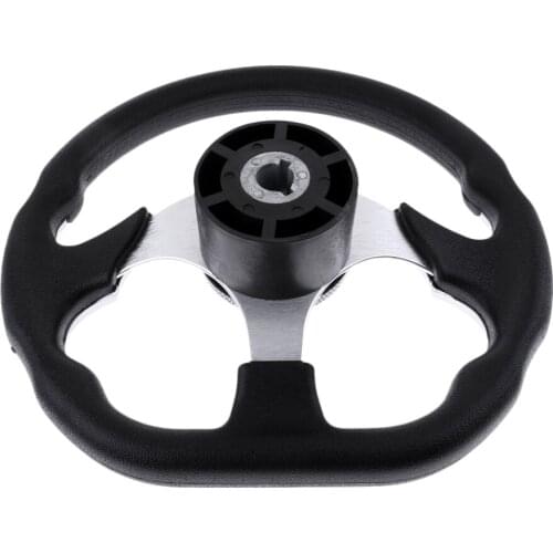 Replacement Steering Wheel for Marine Boat, Yacht - 3 Spoke, 310mm Diameter
