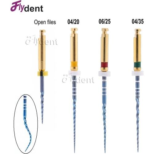 Dental S files S Blue dental rotary files nickel titanium root canal files endodontic files Use for Root canal cleaning