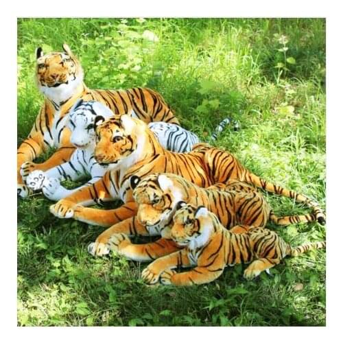 BOLAFYNIA Ultra-realistic simulation tigers Baby stuffed toy birthday gift children Plush toy Christmas doll