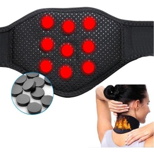 Tourmaline Belt Self-Heating Neck Magnetic Therapy Neck Guard Collar Protection For Dropshipping