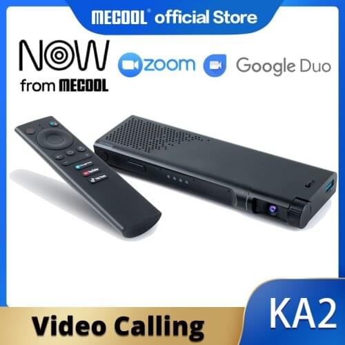 TV Box Android 2020 With 1080P HD Camera S905X4 DDR4 16GB tvbox Smart Media Player For Video Calling Live Show Mecool KA2 NOW