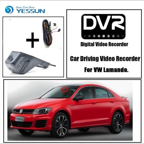 YESSUN for Volkswagen Lamando Car Driving Video Recorder DVR Mini Wifi Camera Novatek 96658 FHD 1080P Dash Cam Original Style