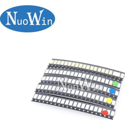 100pcs=5 colors x 20pcs SMD 5730 5630 LED Diode Assortment KIT LED Diode Kit Green / RED / White / Blue / Yellow