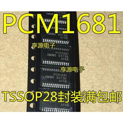 5pcs PCM1681 PCM1681PWP PCM1681PWPR TSSOP28