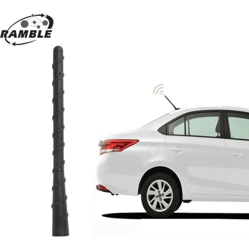 Black Car Roof Radio Whip Aerial Antenna Pole With Base AM/FM Fit For Renault Laguna 2 3 1 ii All Cars Universal автомагнитолы