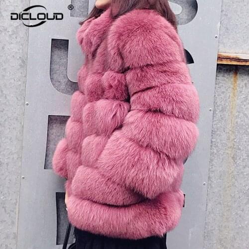 DICLOUD Artificial Fur Coats