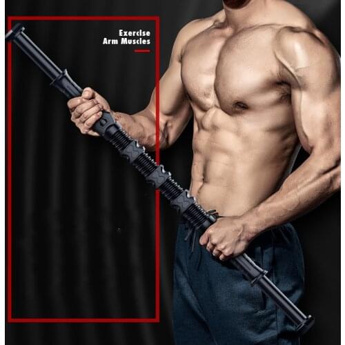 Men Women Training Stick-arm Device Arm Strength Stick (30-80)kg Adjustable Household Fitness Equipment Slimming Bodybuilding