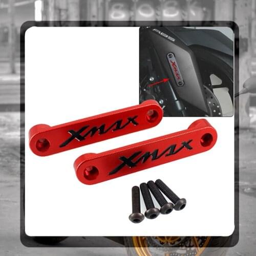 For Yamaha Xmax 300 XMAX300 X-MAX X-MAX300 2017 2018 Motorcycle Accessories CNC Aluminum Front Axle Coper Plate Decorative Cover