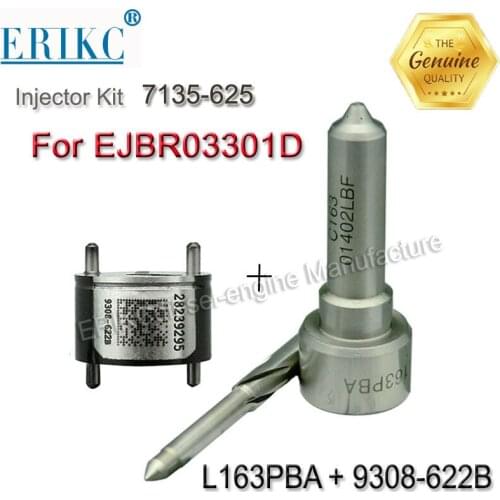 ERIKC 7135-625 Fuel Injector Repair Kits Nozzle L163pbd L163pba and Valve 9308-622b for Jmc Transit 2.8l Van (114bhp) Ejbr03301d
