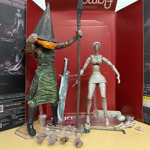 Figma SP-055 Silent Hill Red Pyramd Thing Bubble Head Nurse Sp-061 Action Figure PVC Action Figure Collectible Model Toy