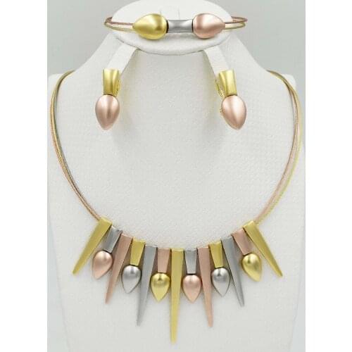 Dubai Gold Jewelry Sets Nigerian Wedding African Beads Crystal Bridal Jewellery Set Rhinestone Ethiopian Jewelry parure