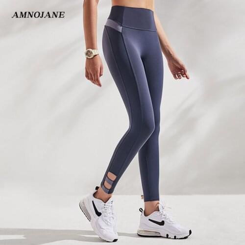 High Waist Seamless Leggings Set High Rise Hip Push Up Tight Yoga Pants Casual Legging Purple Jogging Workout Sport Tights 2021
