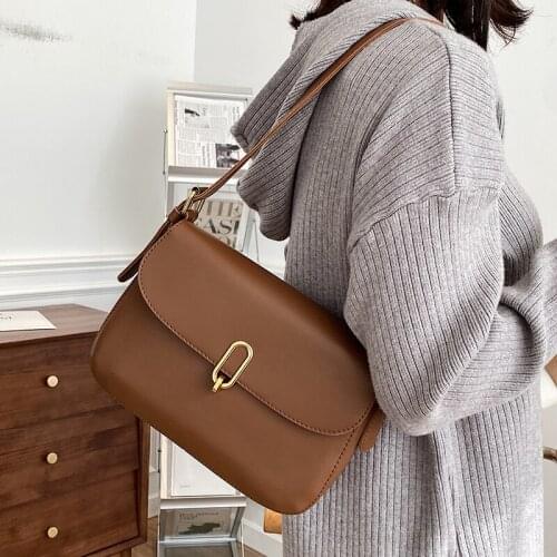 Fashion Women Pu Leather Handbags Shoulder Bags High Quality Ladies Purses Small Messenger Bags Designer Casual Female Tote Bag