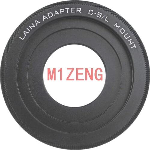 C-SL/T Adapter ring for c cctv movie mount lens to Leica T LT TL TL2 SL CL Typ701 m10-p sigma FP panasonic S1H/R camera