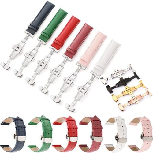 20mm / 22mm universal silicone leather strap is suitable for Huawei / Jiaming / Samsung smart watches