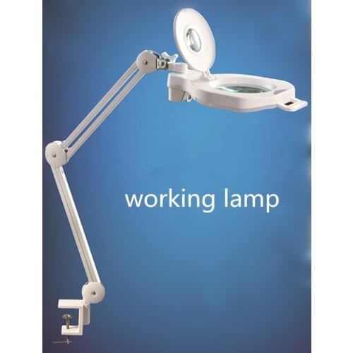 The new multi-light source touch dimmer switch with UV function magnifier lamp working lamp 3D+15D