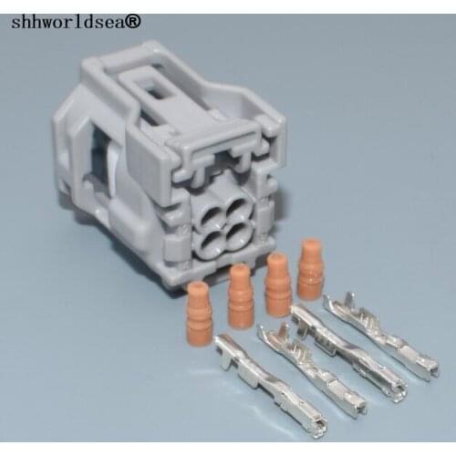 Shhworldsea 4 Pin TS sealed series Electrical Waterproof Female Auto Connector 6189-1231 Electronic Power Steering Machine plug