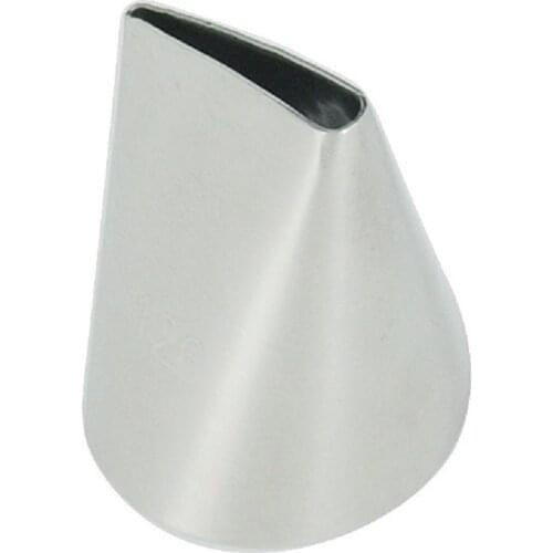 30pcs/lot)Free Shipping FDA High Quality Stainless Steel Medium Cake Decorating Petal Icing Nozzle#126