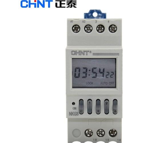 NKG3-M LCD Microcomputer Time Switch DIN RAIL Digital Programmable Timer Switch time relay NKG2