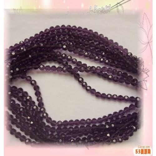 Violet Colour 10mm 720pcs/pack Crystal Quartz Faceted Round Beads ,DIY Beads Curtain , glass beads for chandeliers
