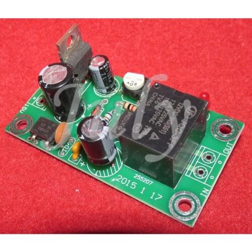 The finished board of high voltage delay power-on circuit for tube amplifier, time base 555 IC assembly, JCDQ213A