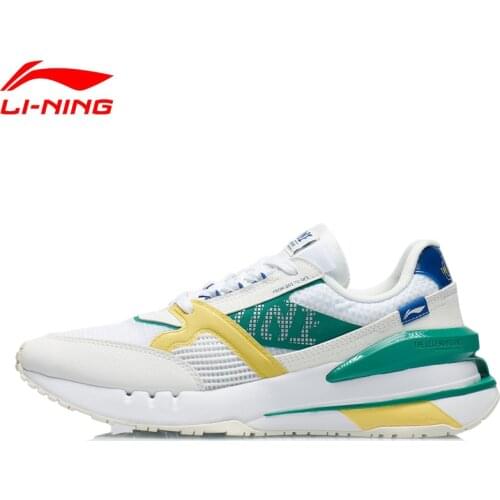 Li-Ning Men 001 NEWBORN Stylish Classic Lifestyle Shoes Light Foam Cushion LiNing CLOUD Breathable Sport Shoes Sneakers AGCR183