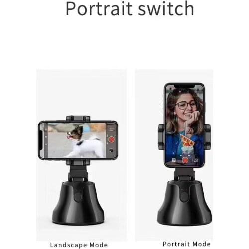Buy new fashion item Auto Tracking Phone Holder Smart Shooting Selfie Stick 360 Rotation Auto Face Object Tracking Vlogging