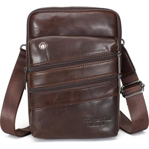 MEIGARDASS Genuine Leather Men Bag Messenger Shoulder Bags Travel USB Charging Chest Packs Male Crossbody Bag bolsa Handbags