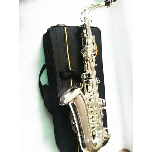 New Alto Saxophone Mark VI Professional Musical Instrument Silver Plated Eb E Flat Sax With Reed Cases Accessories