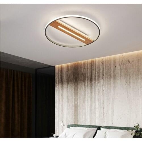 New design led ceiling light living room bedroom decoration plafonnier led lights for room minimalist ring modern ceiling lamp