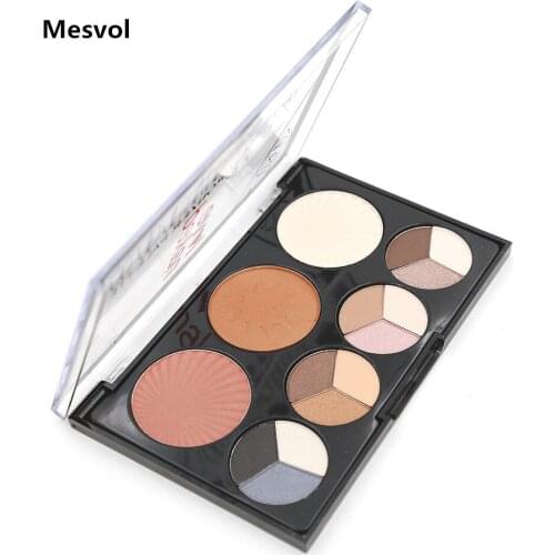 Makeup Eyeshadow &Bronzer Palette 1 pcs 15 colors Eye Shadow Palette Net 28 g ES2582